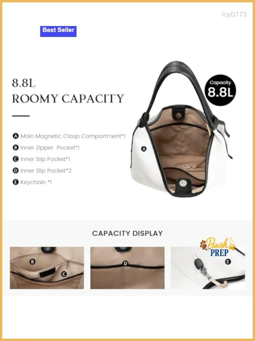Genuine Leather Slouchy Hobo Bag Women Tassel Magnetic Closure Lightweight